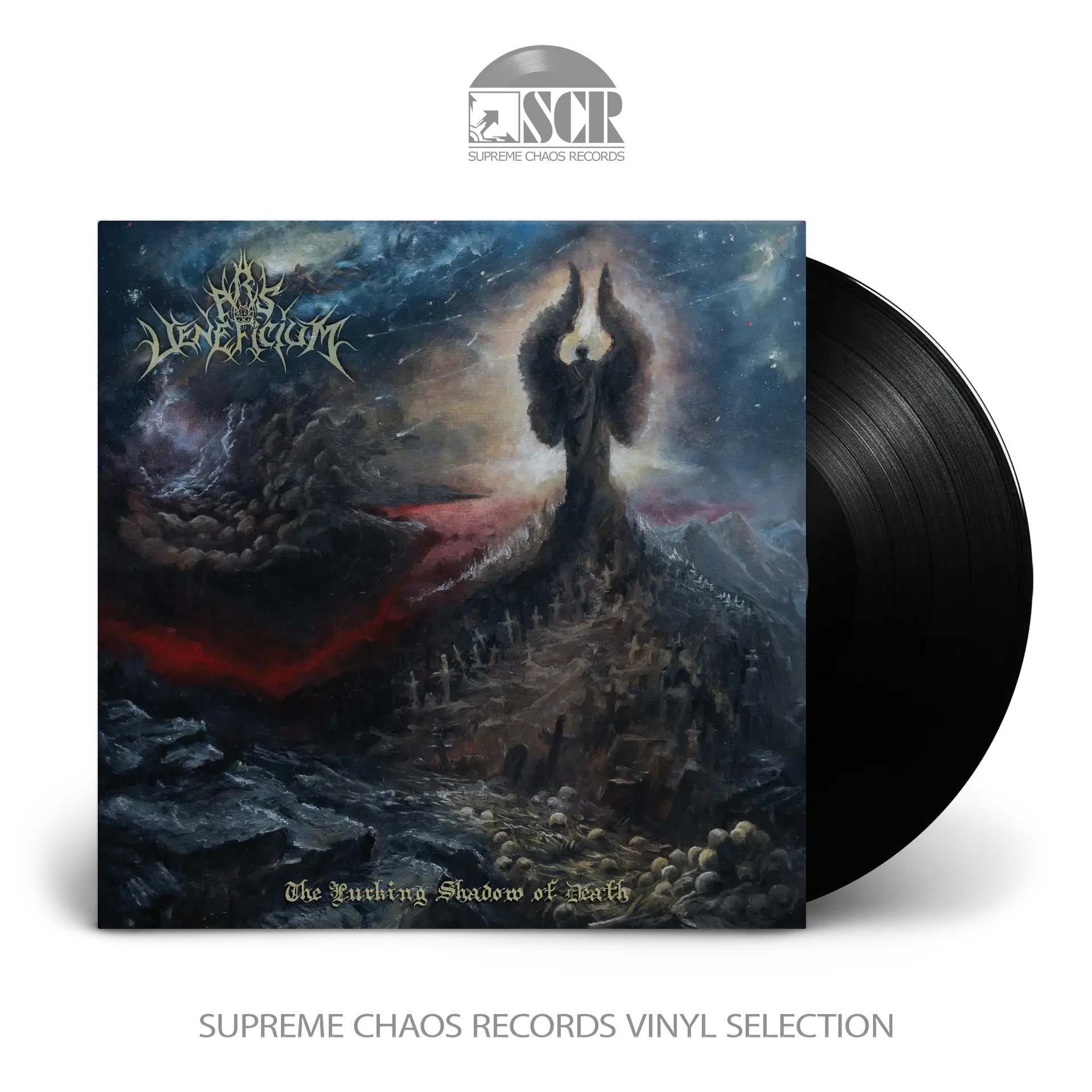 ARS VENEFICIUM · The Lurking Shadow Of Death | BLACK LP (Black Metal Vinyl)