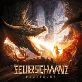 FEUERSCHWANZ · Fegefeuer | BLACK LP (Medieval Rock Vinyl) · Picture 1