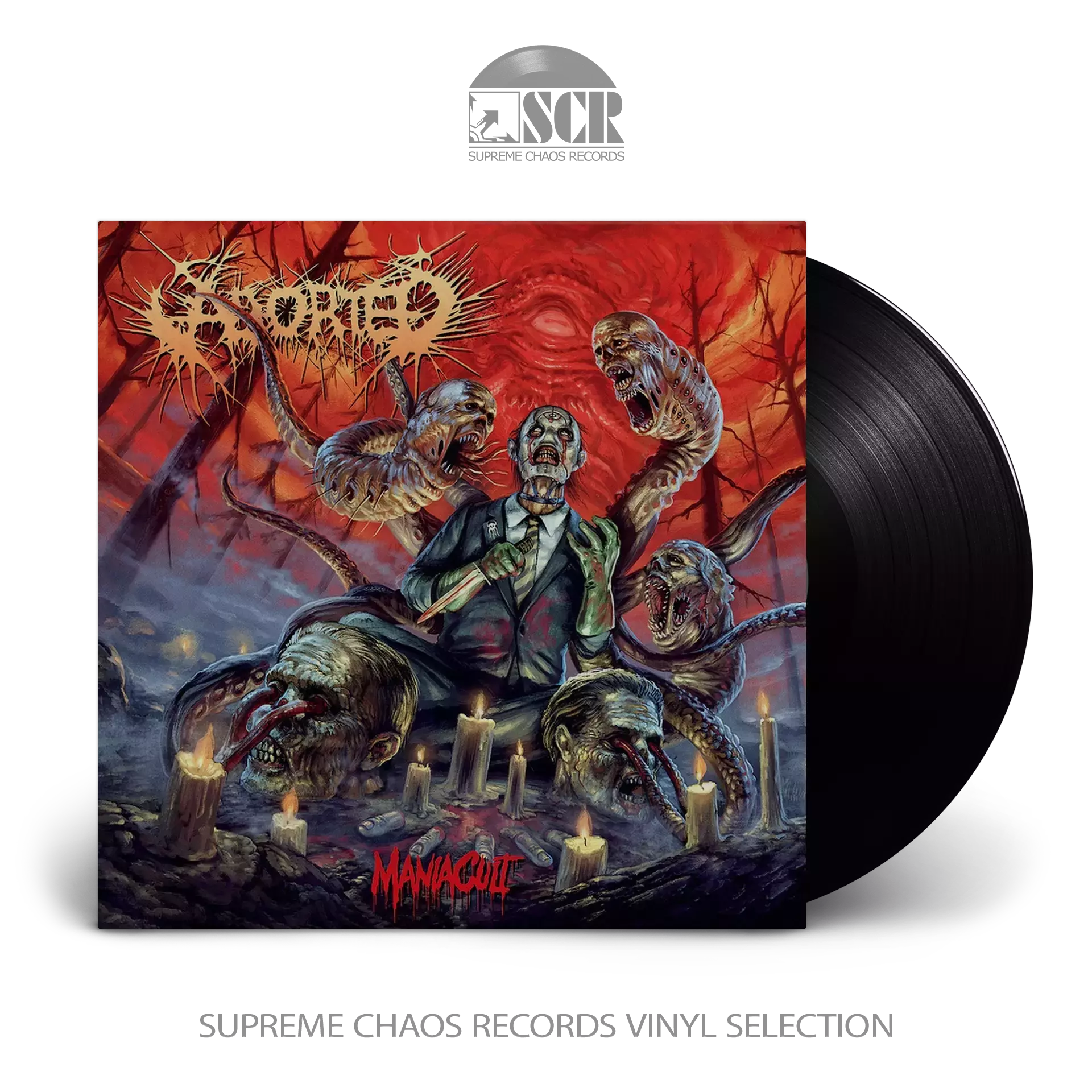 ABORTED · ManiaCult | BLACK LP+CD (Death Metal Vinyl)