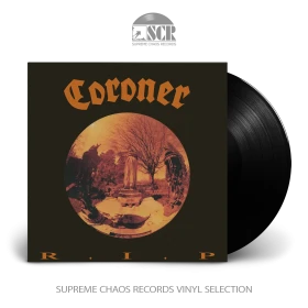 CORONER - R.I.P. [BLACK LP] (Thrash Metal Vinyl)