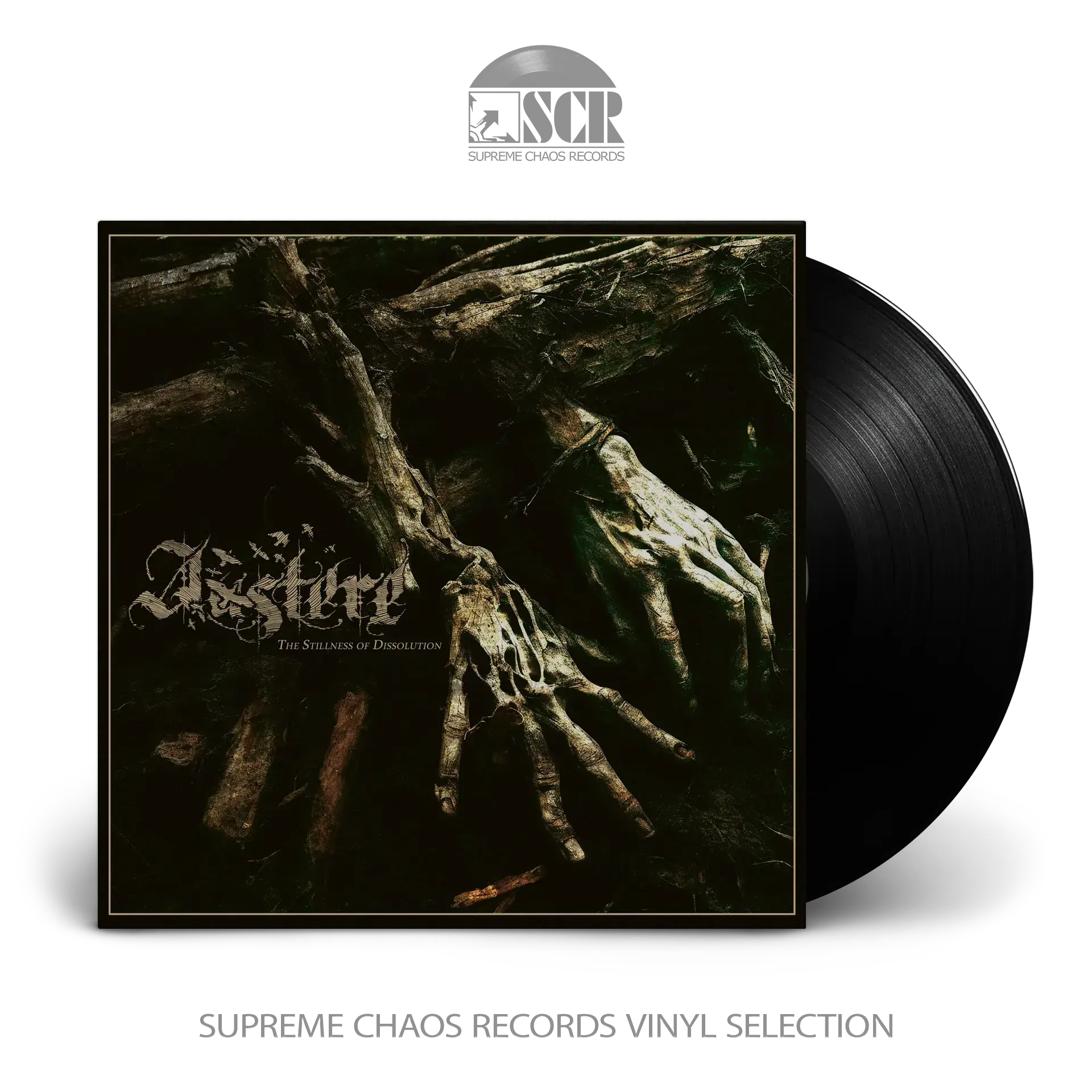 AUSTERE - The Stillness Of Dissolution · BLACK LP (Black Metal Vinyl)