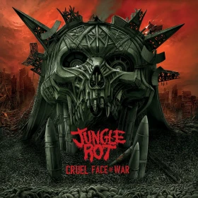 JUNGLE ROT · Cruel Face Of War | JUNGLE GREEN LP (Death Metal Vinyl) · Picture 1