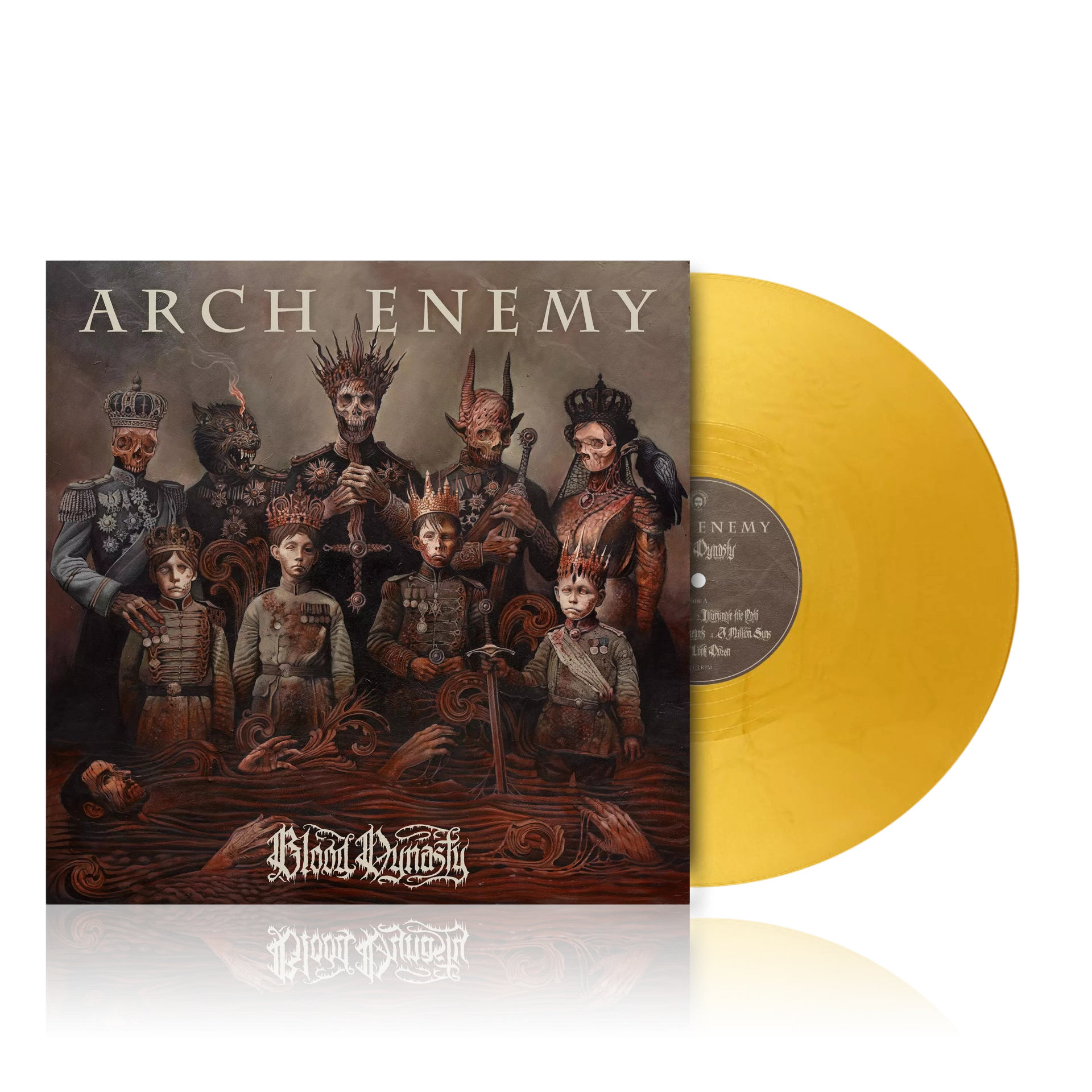 ARCH ENEMY · Blood Dynasty | BRIGHT GOLD LP (Melodic Death Metal Vinyl)
