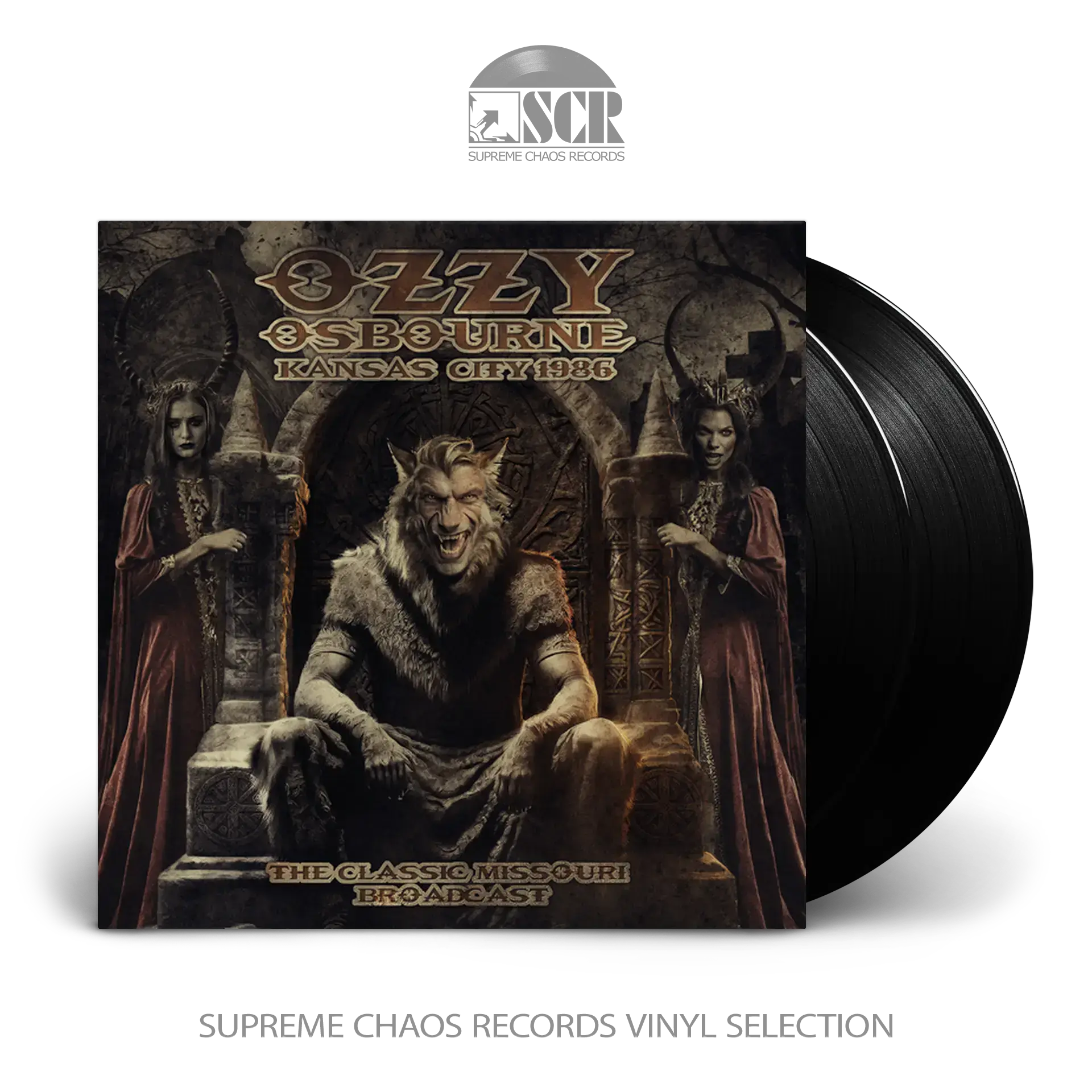 OZZY OSBOURNE - Kansas City 1986 · BLACK 2LP (Heavy Metal/Hard Rock/Classic Rock Vinyl)