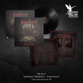INFERNAL PRESENCE · Fiery Paths | BLACK LP (Black Metal Vinyl) · Picture 2