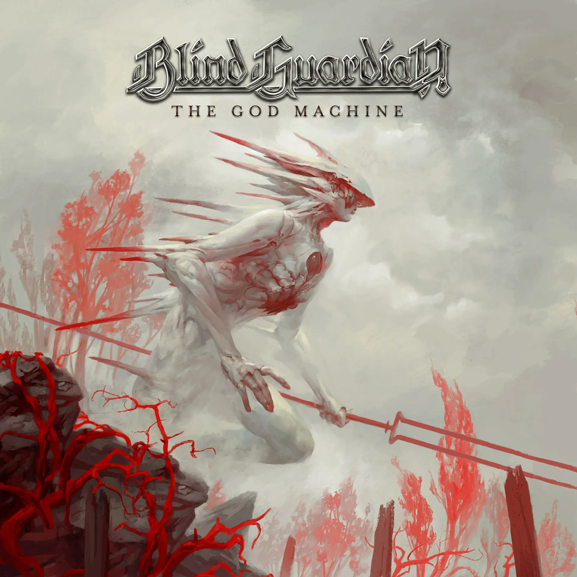 BLIND GUARDIAN · The God Machine | TRANSPARENT RED DLP (Power Metal Vinyl) · Picture 1