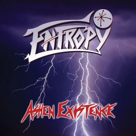 ENTROPY · Ashen Existence | BLACK WHITE CLEAR SPLATTER LP (Thrash Metal Vinyl) · Picture 1