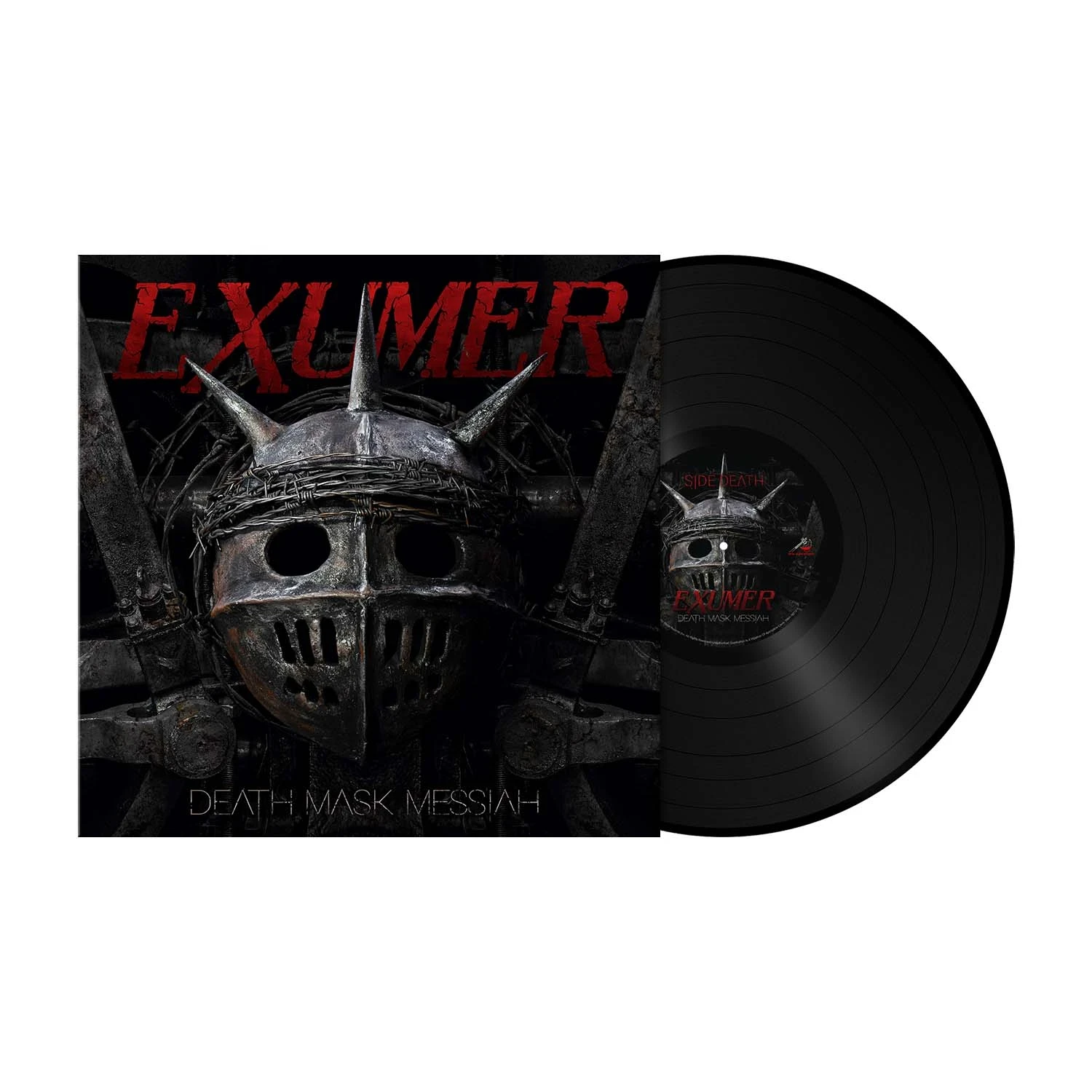 EXUMER · Death Mask Messiah | BLACK LP (Thrash Metal Vinyl) · Picture 2