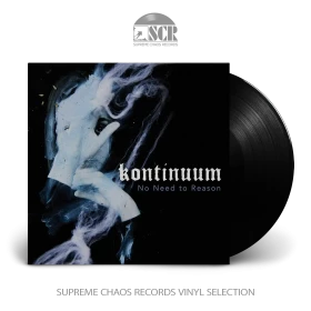 KONTINUUM · No Need To Reason | BLACK LP (Rock Vinyl)