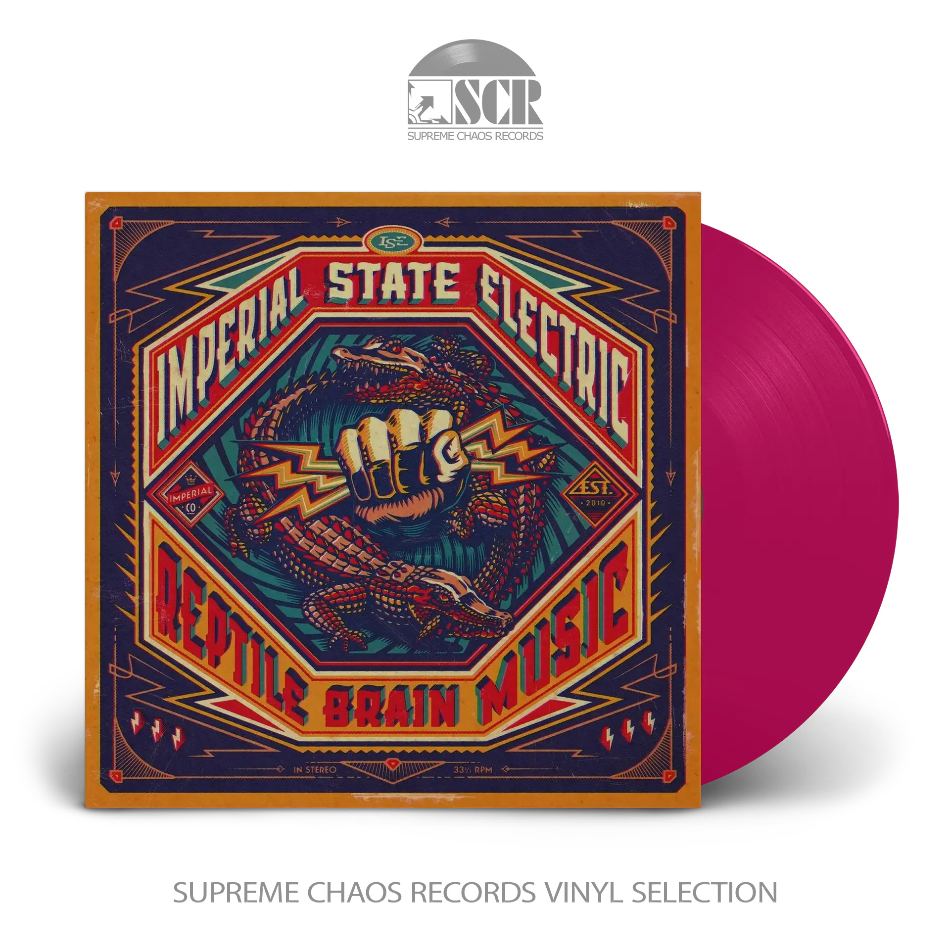 IMPERIAL STATE ELECTRIC · Reptile Brain Music (B-Stock) | VIOLET LP (Hard Rock Vinyl)