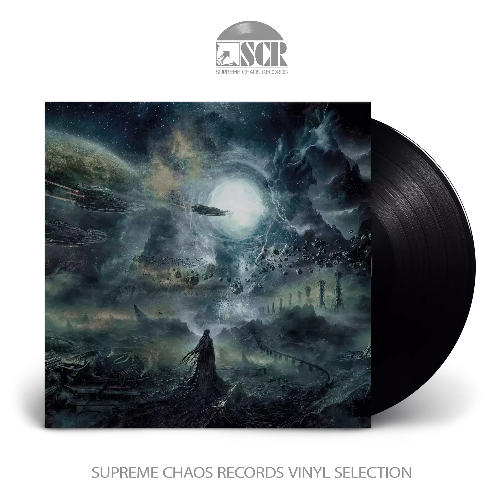 NYKTOPHOBIA · To The Stars | BLACK LP (Death Metal Vinyl)