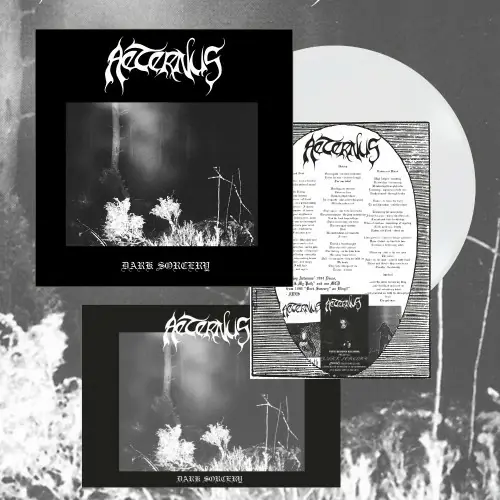 AETERNUS · Dark Sorcery | WHITE LP (Black Death Metal Vinyl)