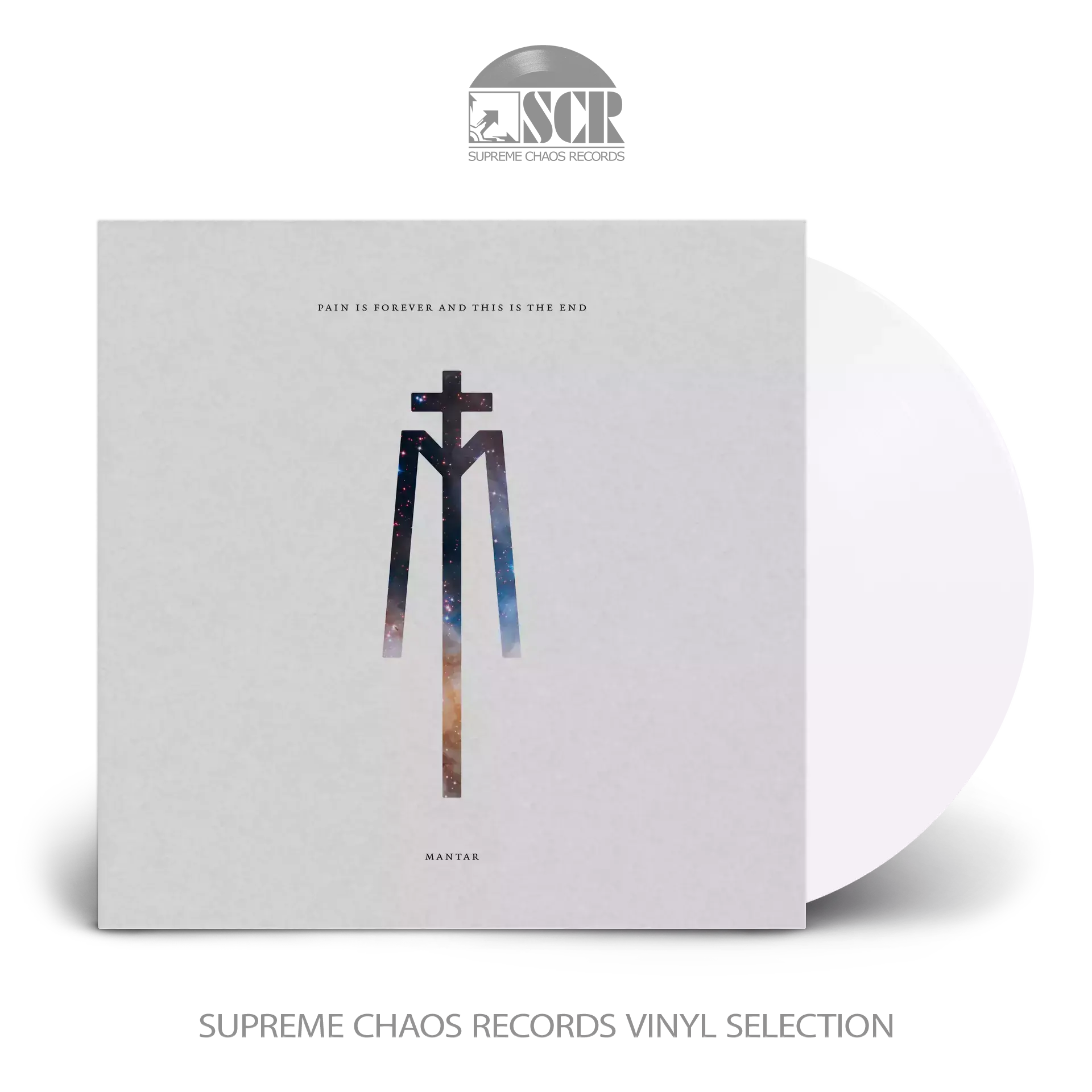 MANTAR · Pain Is Forever And This Is The End | WHITE LP (Death Metal Vinyl)