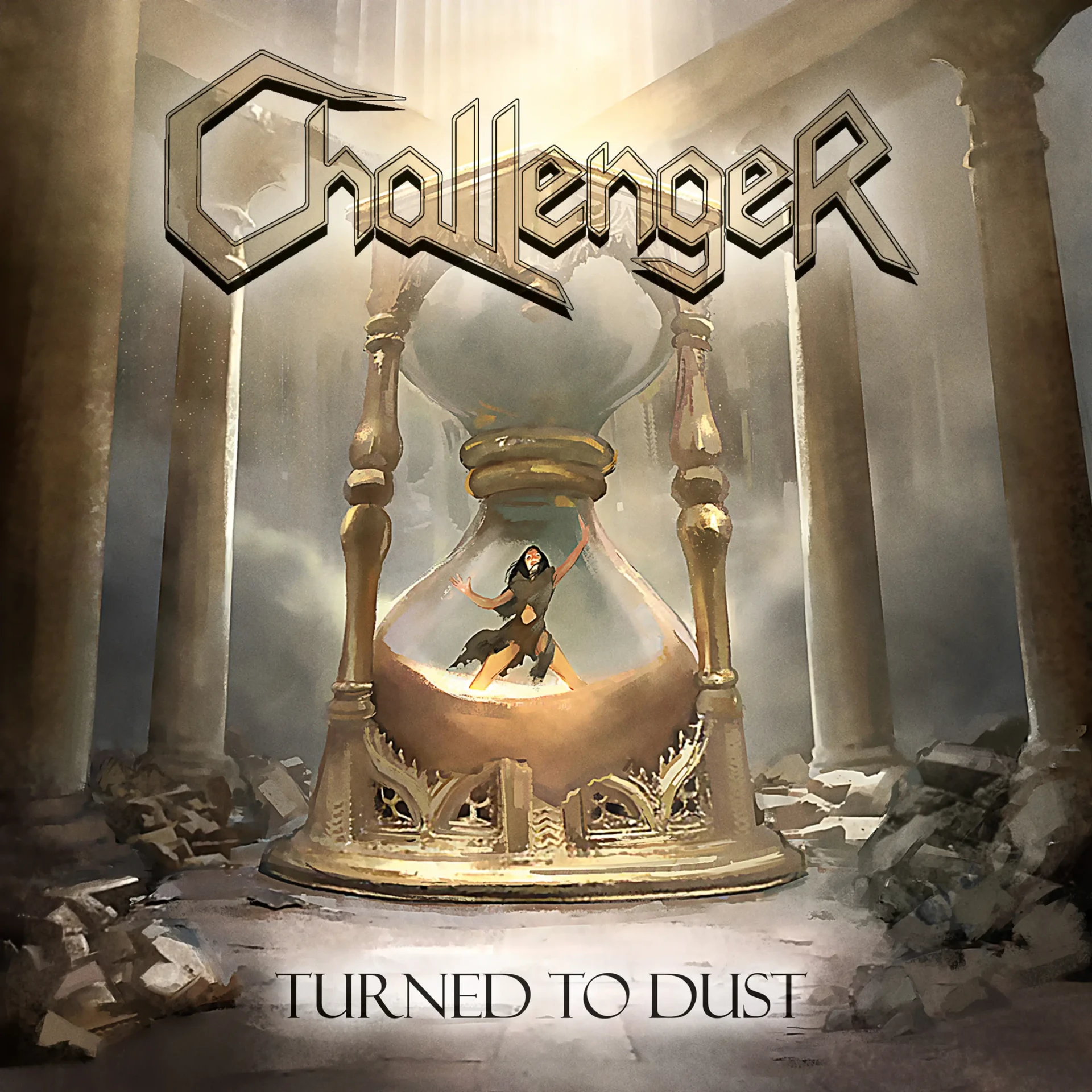 TURNED TO DUST - Challenger [CD] (Heavy Metal CDs)