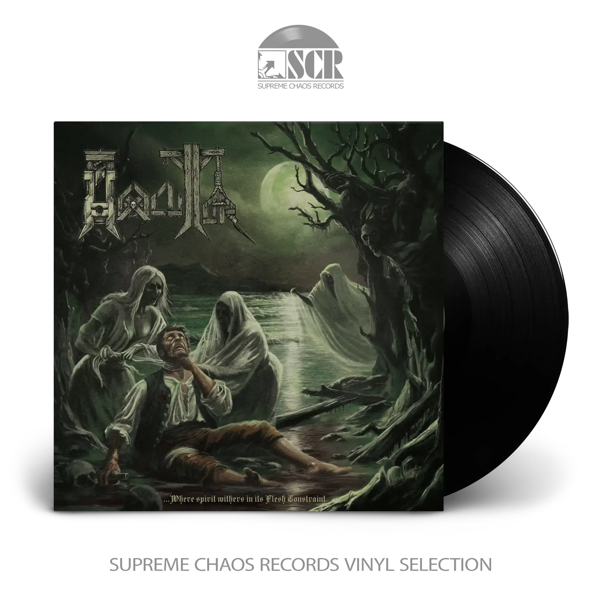 HEXECUTOR · ... Where Spirit Withers In Its Flesh Constraint | BLACK LP (Thrash Metal/Black Metal Vinyl)