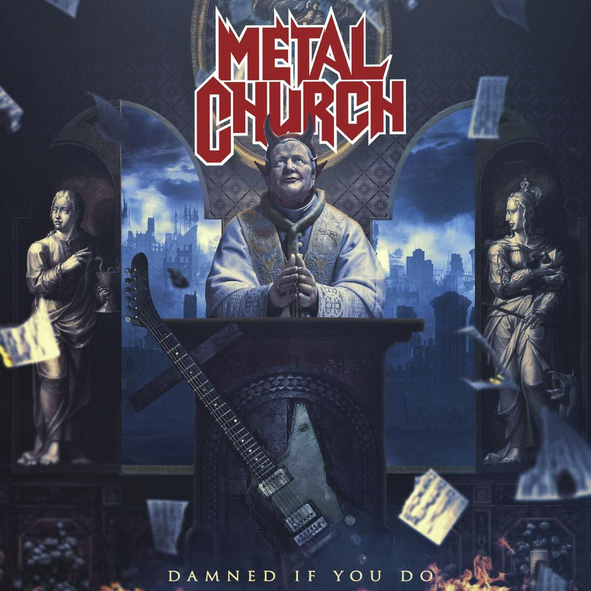 METAL CHURCH · Damned If You Do | RED DLP (Heavy Metal Vinyl) · Picture 1