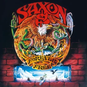 SAXON · Forever Free | TRANSPARENT BLUE LP (Heavy Metal Vinyl) · Picture 1