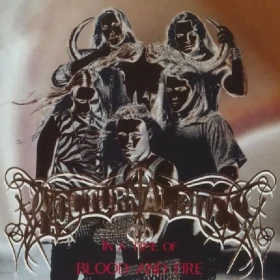 NOCTURNAL RITES - In a Time of Blood and Fire (Re-Release) [CLEAR LP] (Heavy Metal Vinyl) · Picture 1