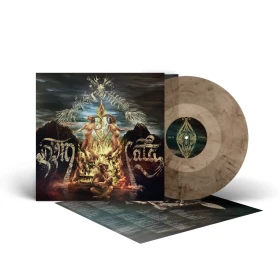 PERCHTA · D'muata | CRYSTAL CLEAR/BLACK MARBLED LP (Folk/Black Metal Vinyl) · Picture 3