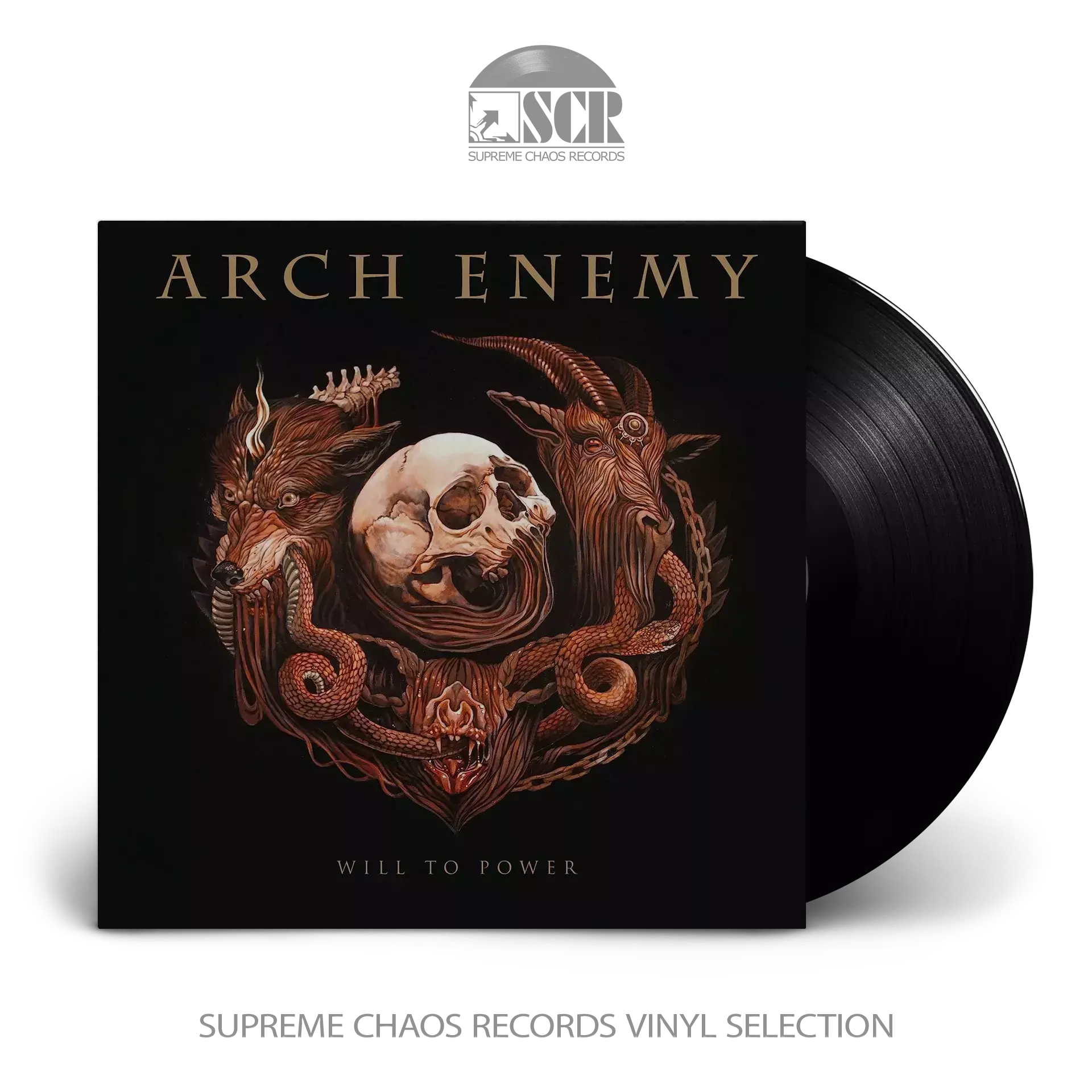 ARCH ENEMY · Will To Power (Re-Issue 2023) | BLACK VINYL (Melodic Death Metal Vinyl)