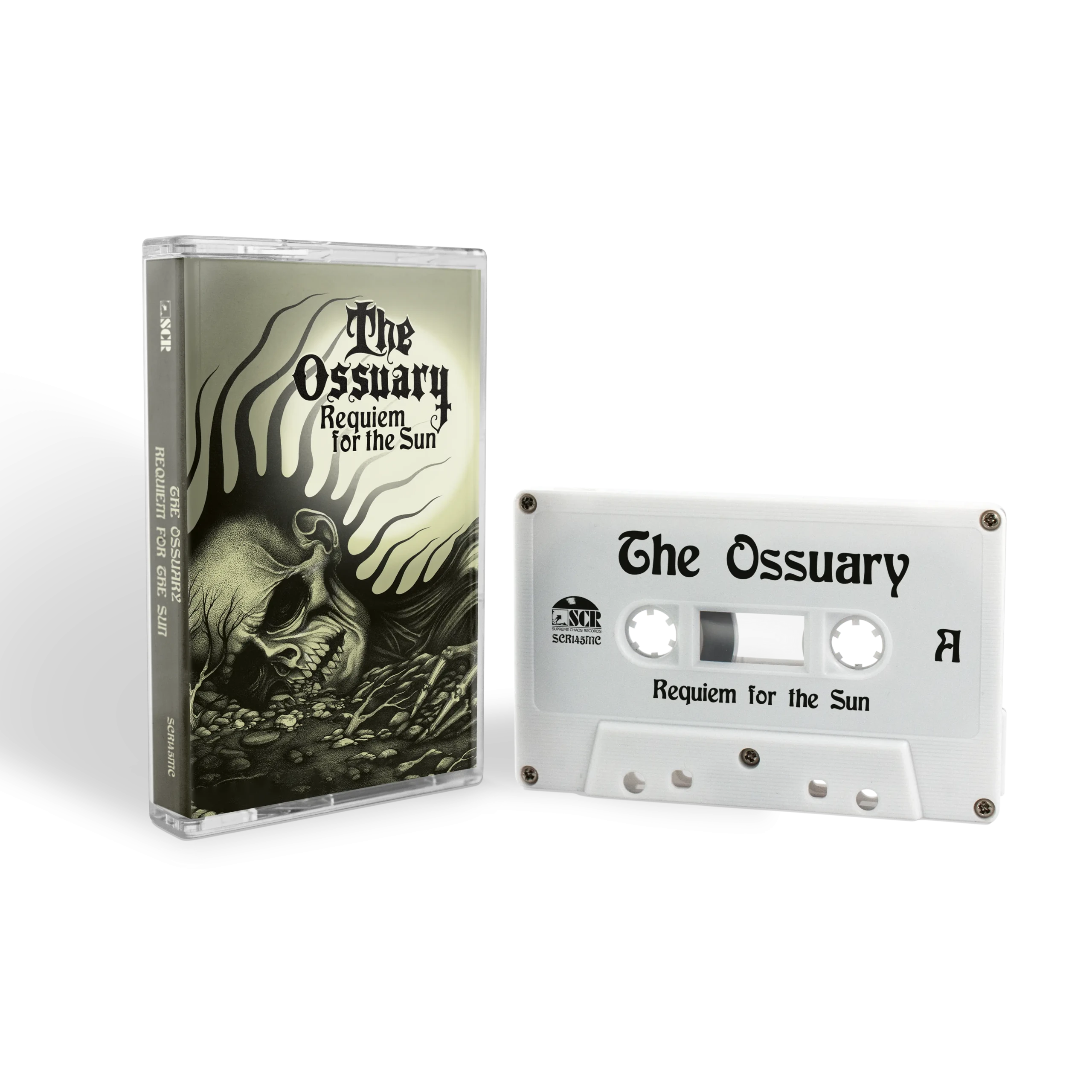 THE OSSUARY - Requiem For The Sun · WOODEN LP+MC+CD BOX (Doom Metal/Doom Rock/Occult Rock Vinyl) · Picture 3