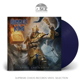 HAMMER KING · König Und Kaiser | ROYAL BLUE LP (Heavy Metal Vinyl)