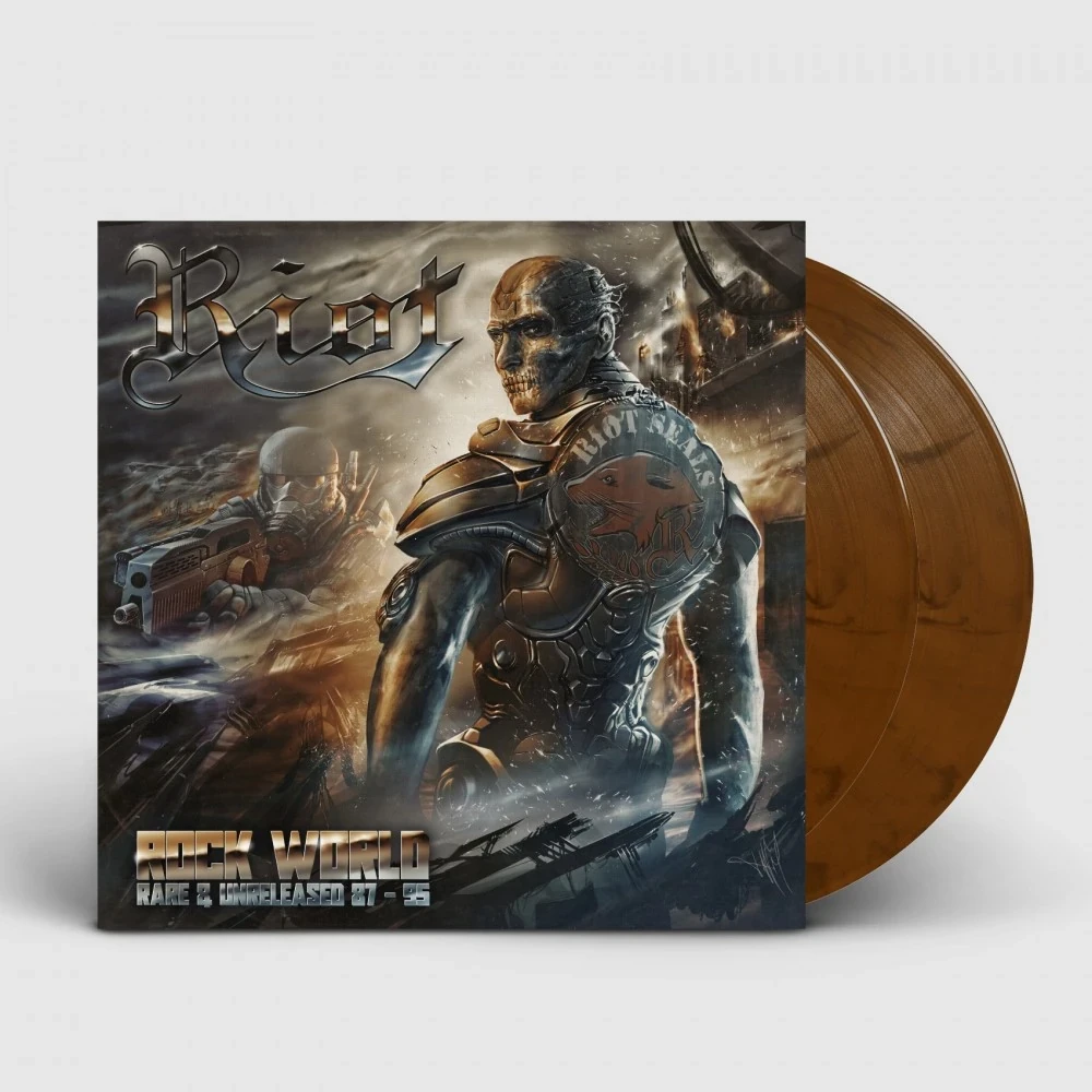 RIOT · Rock World | RUSTY ORANGE/BROWN DLP (Hard Rock Vinyl)