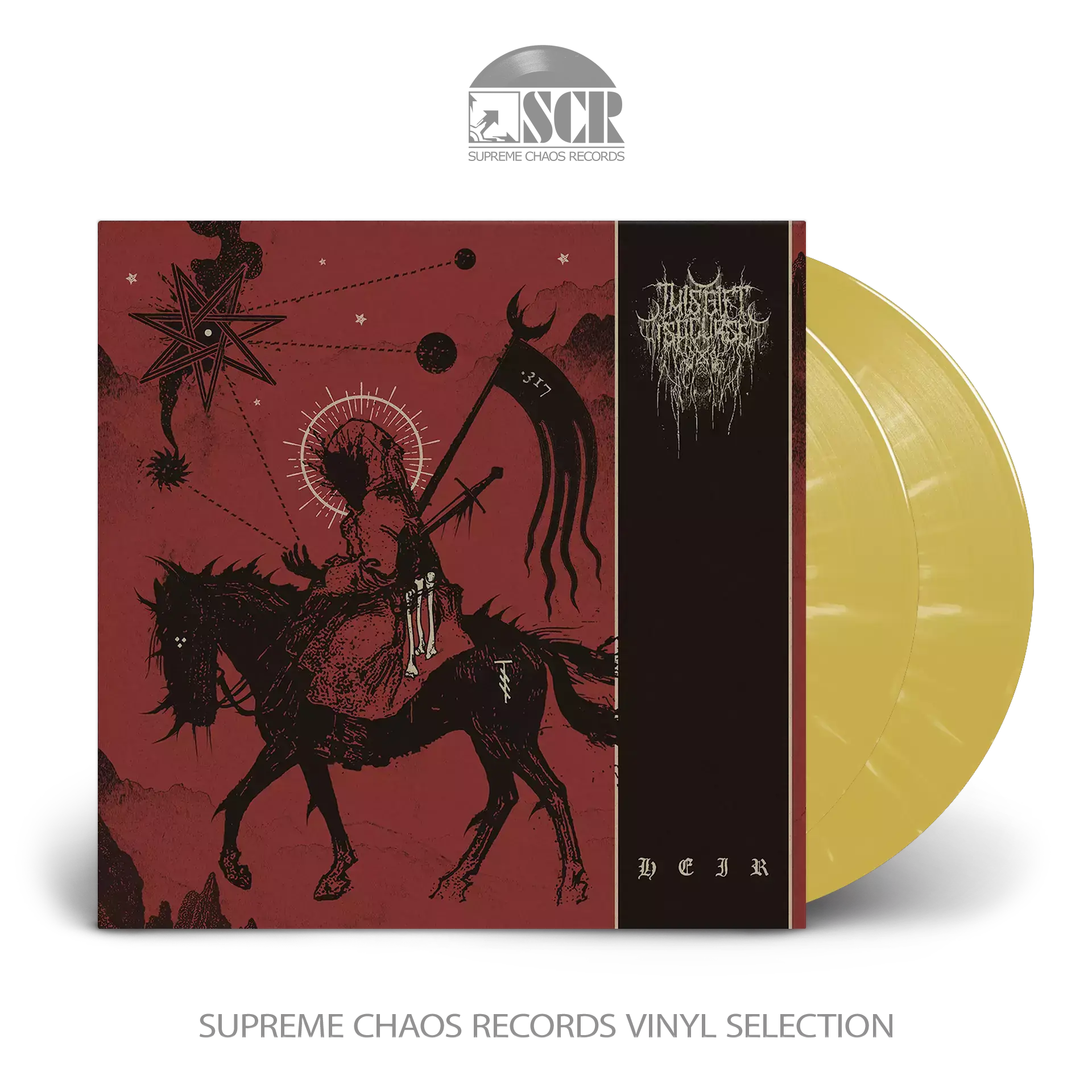 THIS GIFT IS A CURSE - Heir · GOLD/SILVER SPLATTER 2LP THIS GIFT IS A CURSE - Heir · GOLD/SILVER SPLATTER 2LP (Sludge/Black Metal Vinyl)