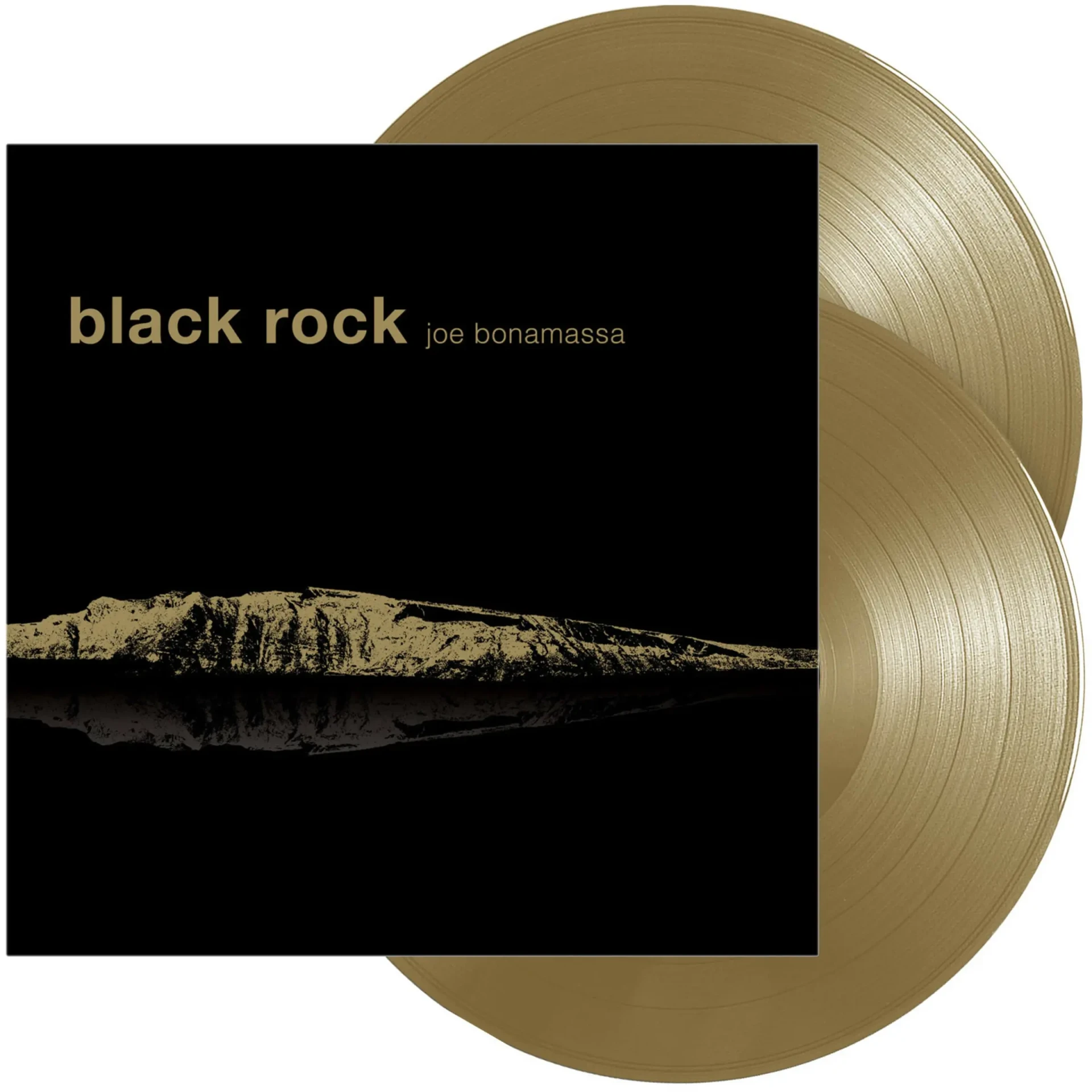 JOE BONAMASSA - Black Rock · SOLID GOLD DLP (Blues Rock Vinyl)