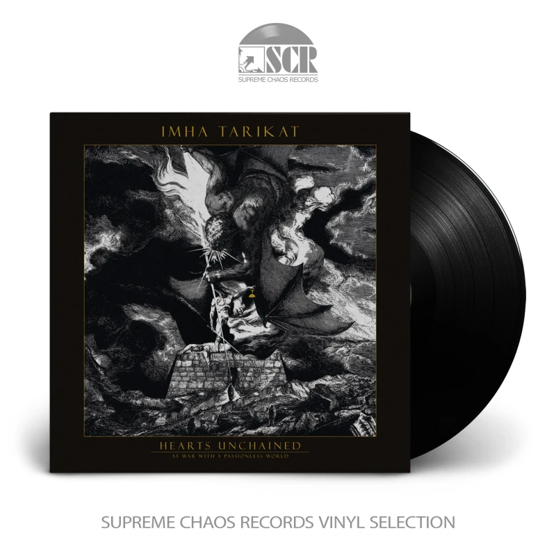 Imha Tarikat · Hearts Unchained - At War With A Passionless World | Black LP