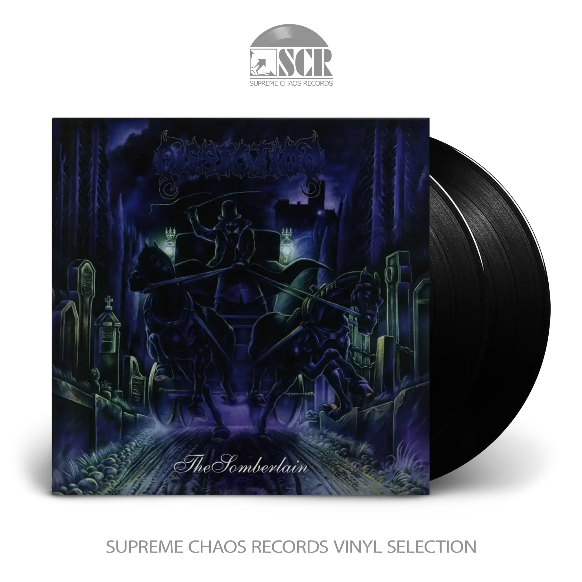 DISSECTION - The Somberlain (Pop-Up) · BLACK 2LP (Black Metal Vinyl)