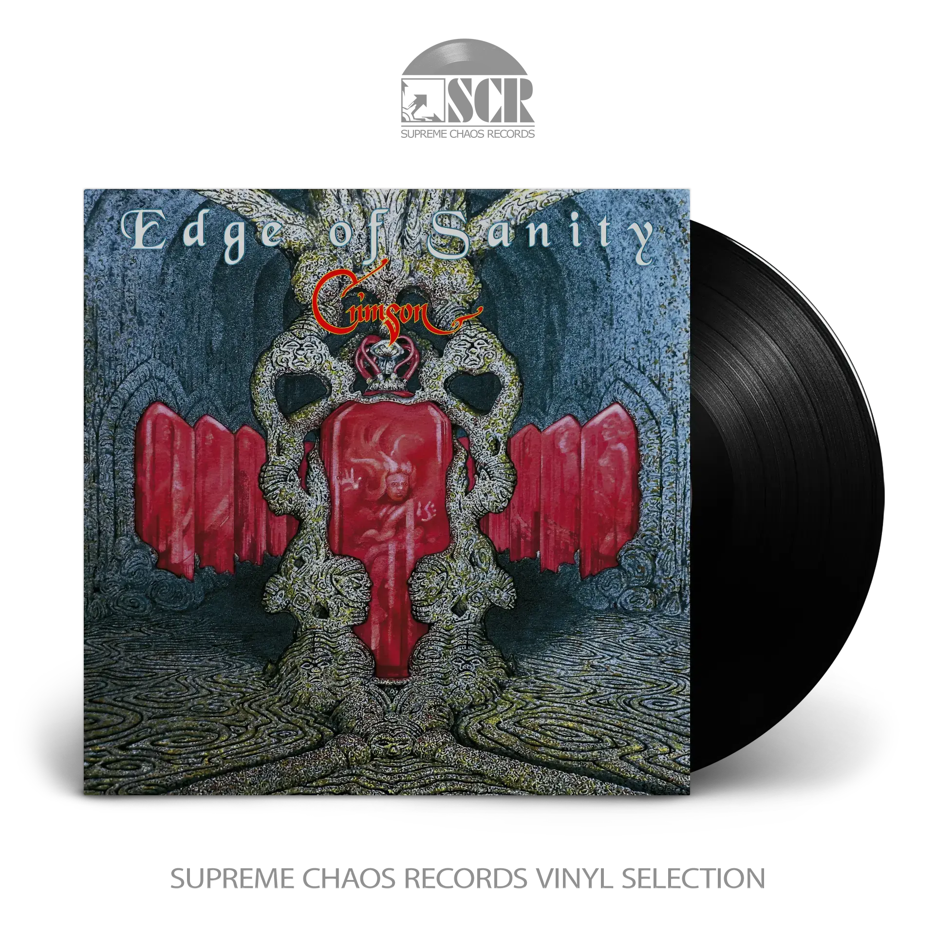 EDGE OF SANITY - Crimson (Re-issue2025) · BLACK LP (Progressive Metal/Melodic Death Metal Vinyl)