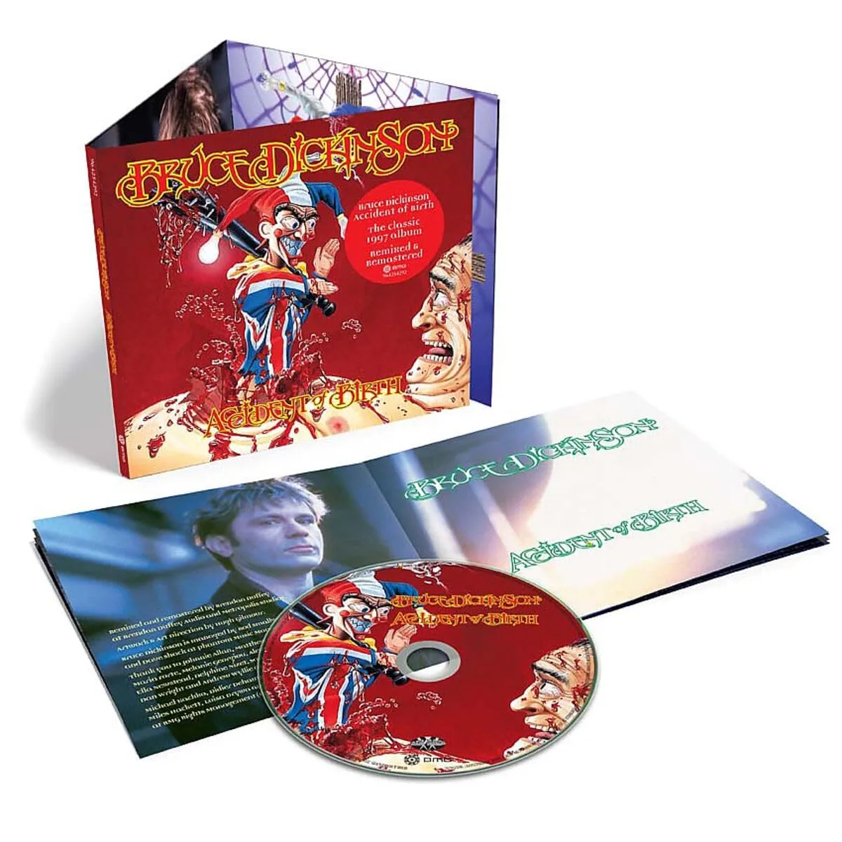 BRUCE DICKINSON · Accident of Birth (2026 Remix) | DIGIPAK CD (Heavy Metal CDs) · Picture 2
