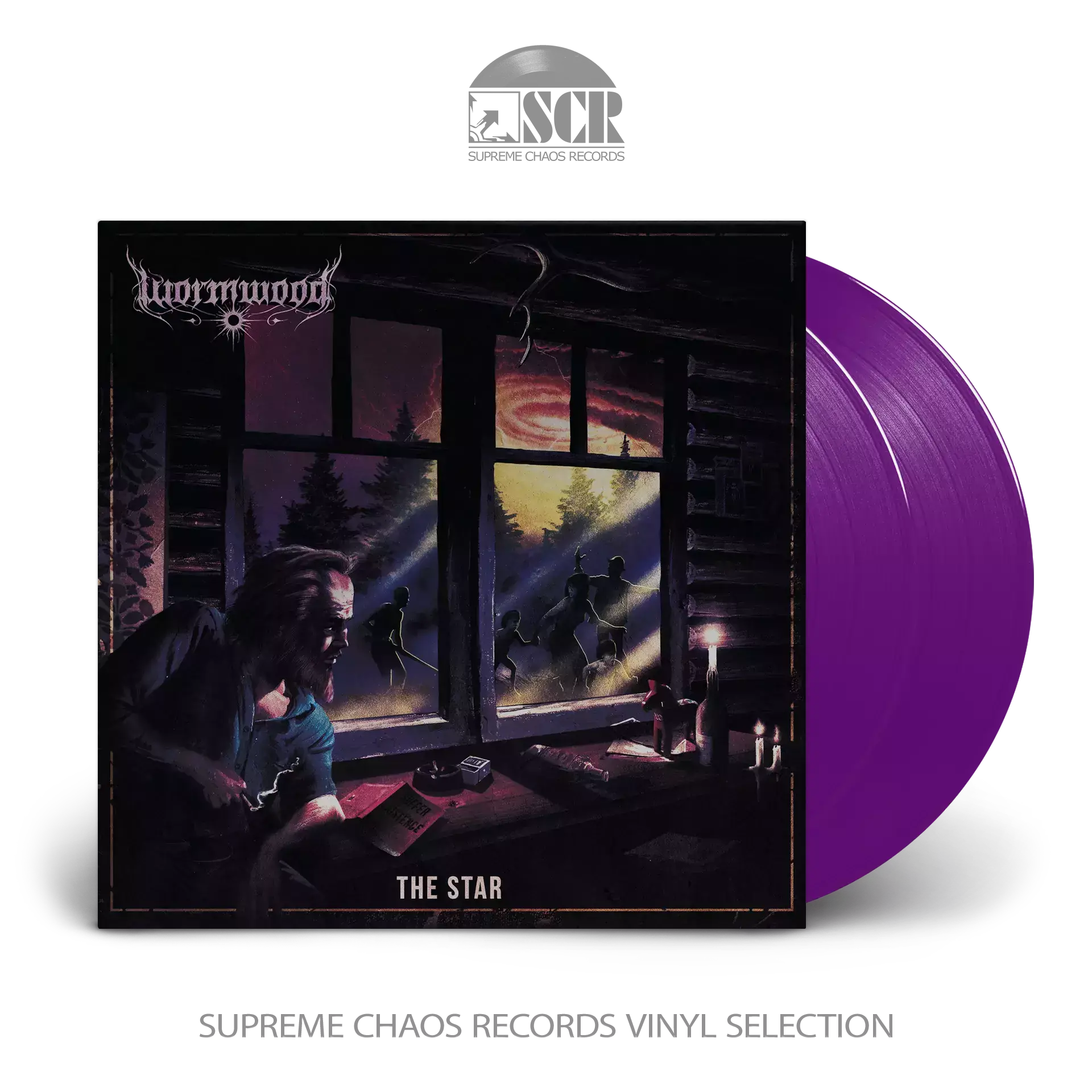 WORMWOOD · The Star | PURPLE 2LP (Black Metal Vinyl)