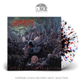 SUFFOCATION · Effigy of the Forgotten | CLEAR/BLACK/BLUE/RED SPLATTER LP (Death Metal Vinyl)