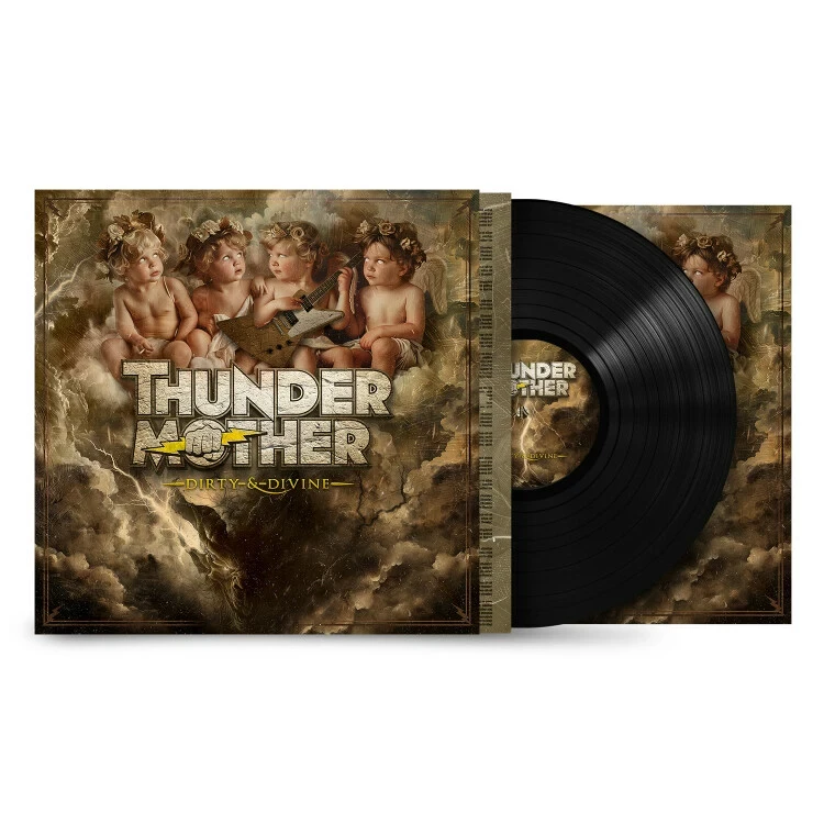 THUNDERMOTHER · Dirty & Divine | BLACK LP (Hard Rock Vinyl)