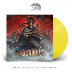 POWERWOLF · Blood Of The Saints 10th Anniversary Edition | CLEAR/YELLOW LP (Heavy Metal Vinyl)
