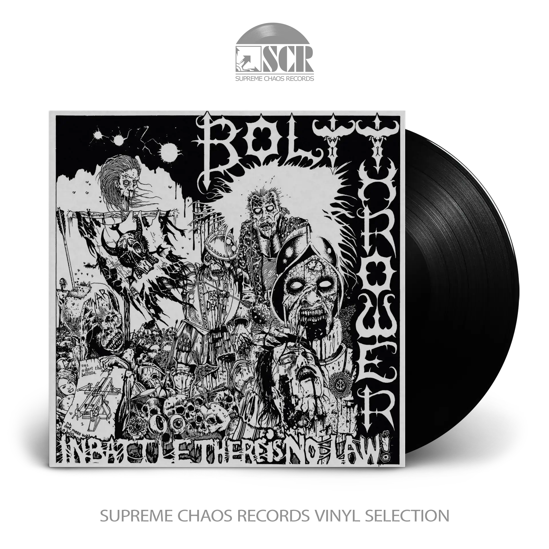BOLT THROWER - In Battle There Is No Law! · BLACK LP (Death Metal Vinyl)