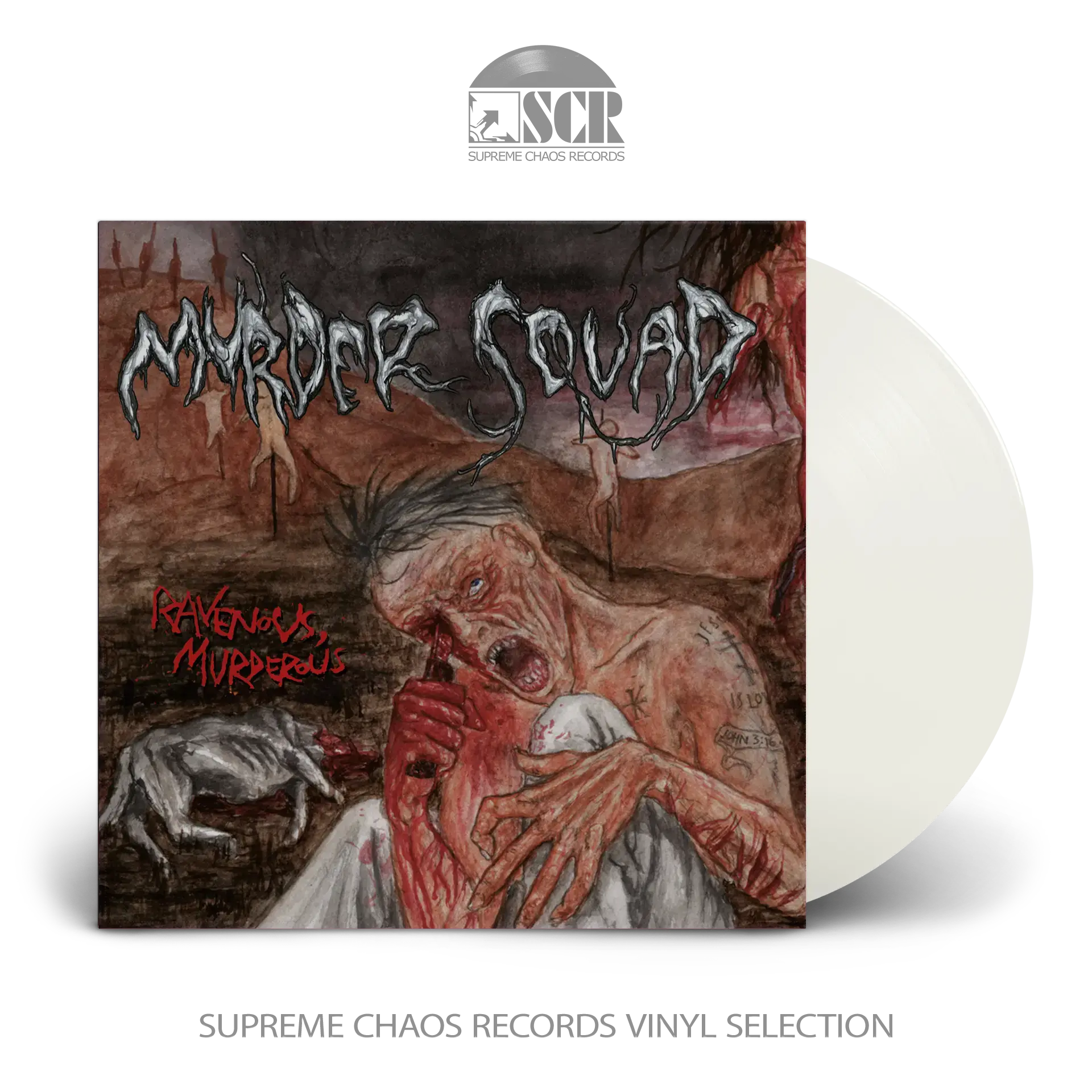 MURDER SQUAD · Ravenous Murderous | CLEAR LP (Death Metal Vinyl)