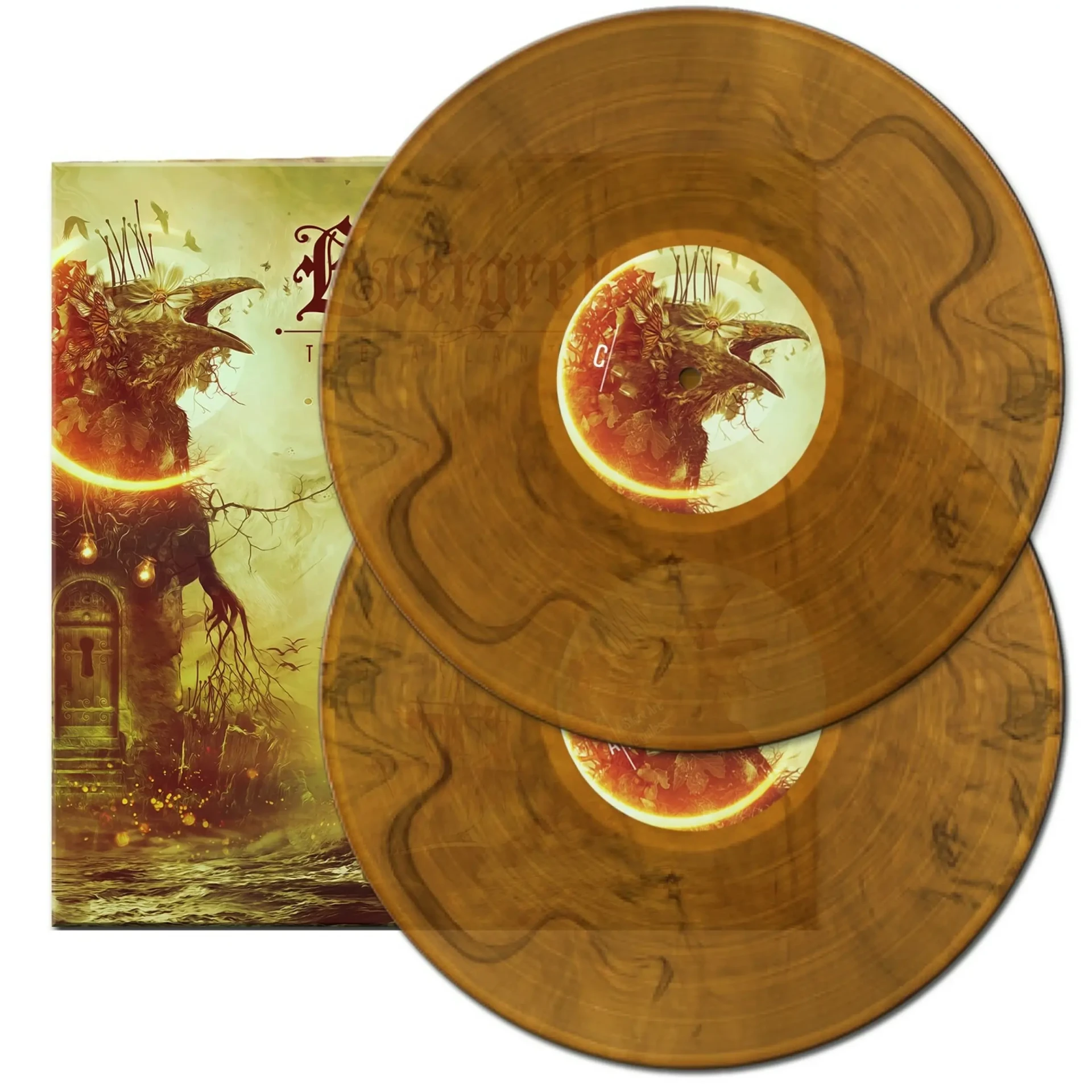 EVERGREY - The Atlantic · YELLOW/RED/BLACK MARBLED 2LP