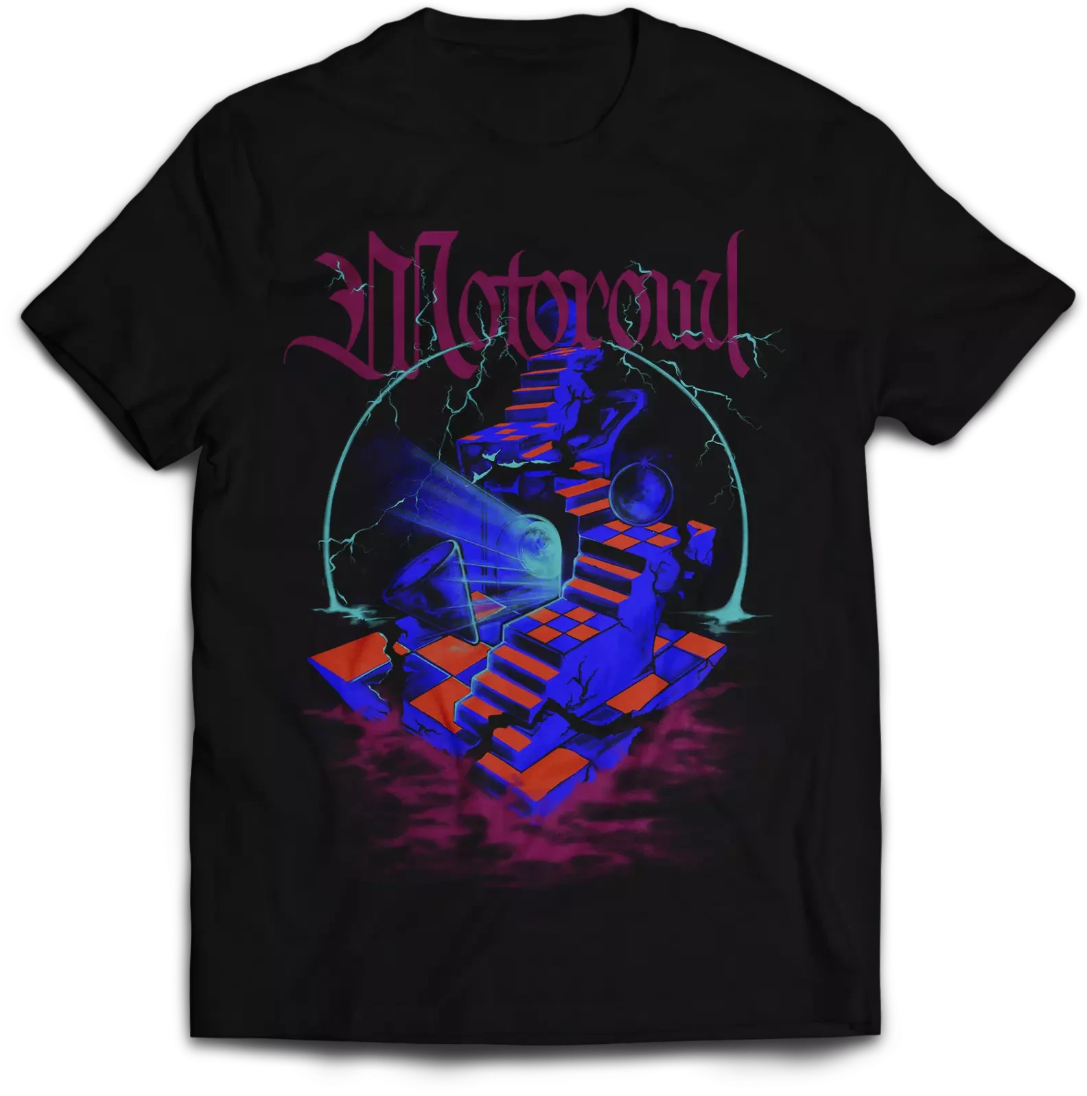 MOTOROWL · This House has no Center | ORANGE/BLACK LP+SHIRT BUNDLE (Doom Rock/Hardrock/Doom Metal Vinyl) · Picture 2