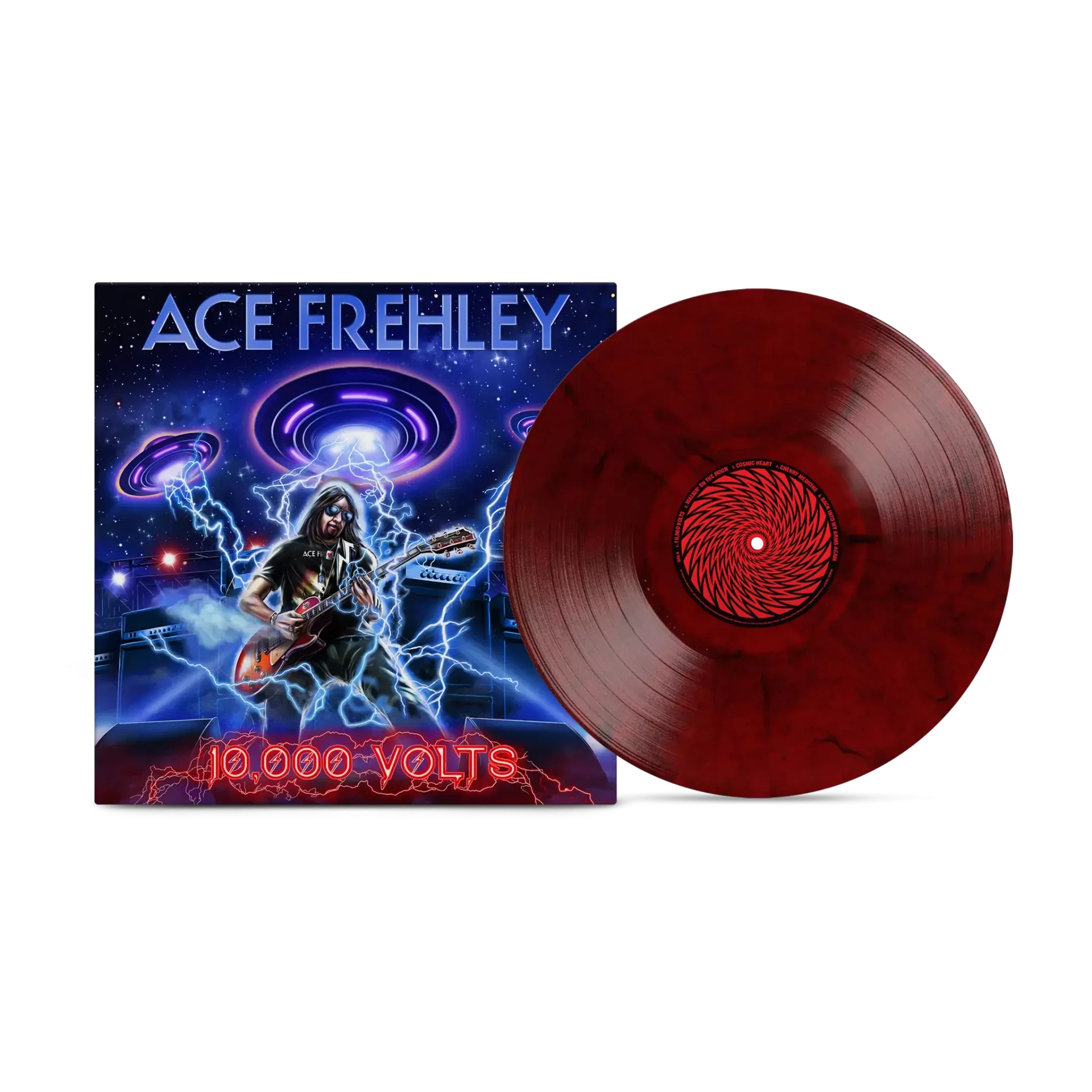 ACE FREHLEY · 10.000 Volts | DRAGONS DEN LP (Heavy Metal Vinyl)