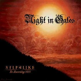 NIGHT IN GALES · Sylphlike (Re-Recorded) | BLACK LP (Melodic Death Metal Vinyl) · Picture 1