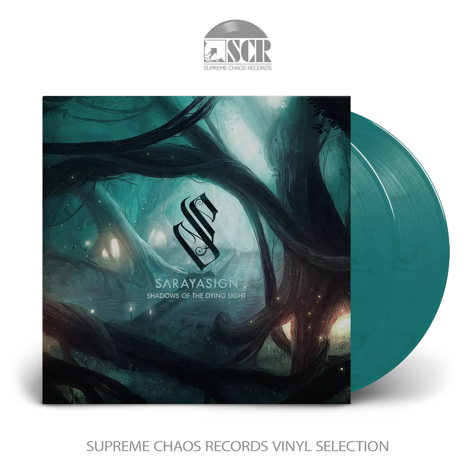 SARAYASIGN - Shadows Of The Dying Light · TURQUOISE/BLACK 2LP (Hard Rock/Heavy Metal Vinyl)