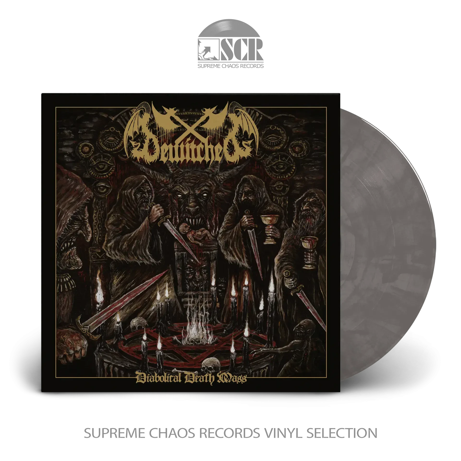 BEWITCHED · Diabolical Death Mass | SMOKE LP (Thrash Metal/Black Metal Vinyl)
