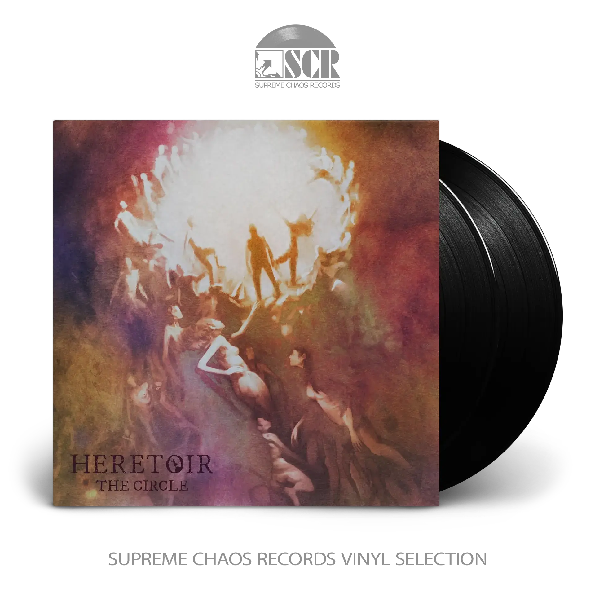 HERETOIR · The Circle (Re-Release) | BLACK 2LP (Black Metal/Progressive Metal Vinyl)