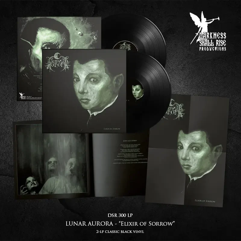 LUNAR AURORA · Elixir Of Sorrow | BLACK LP (Black Metal Vinyl) · Picture 3