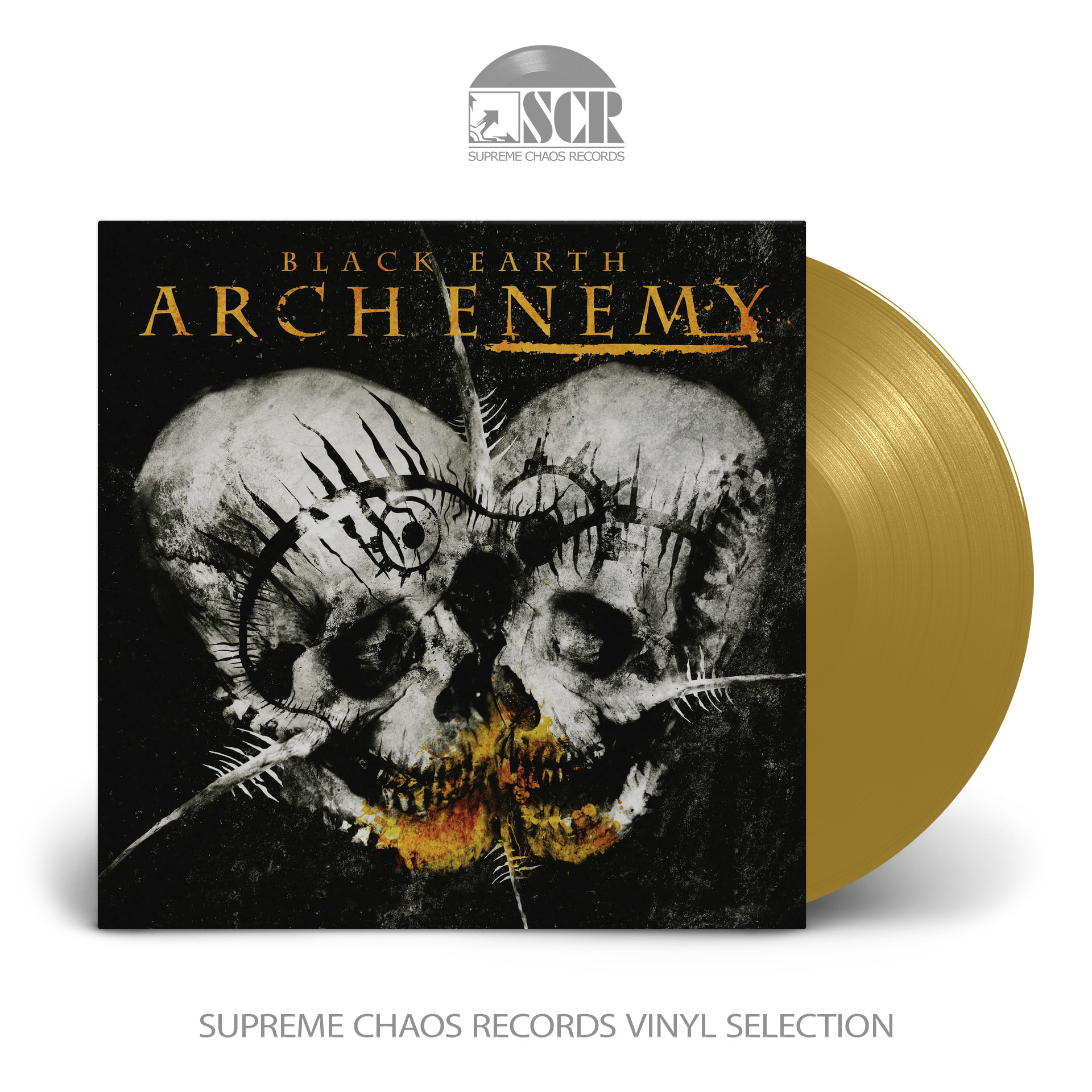 ARCH ENEMY - Black Earth (Re-Issue 2023) · GOLD LP (Melodic Death Metal Vinyl)