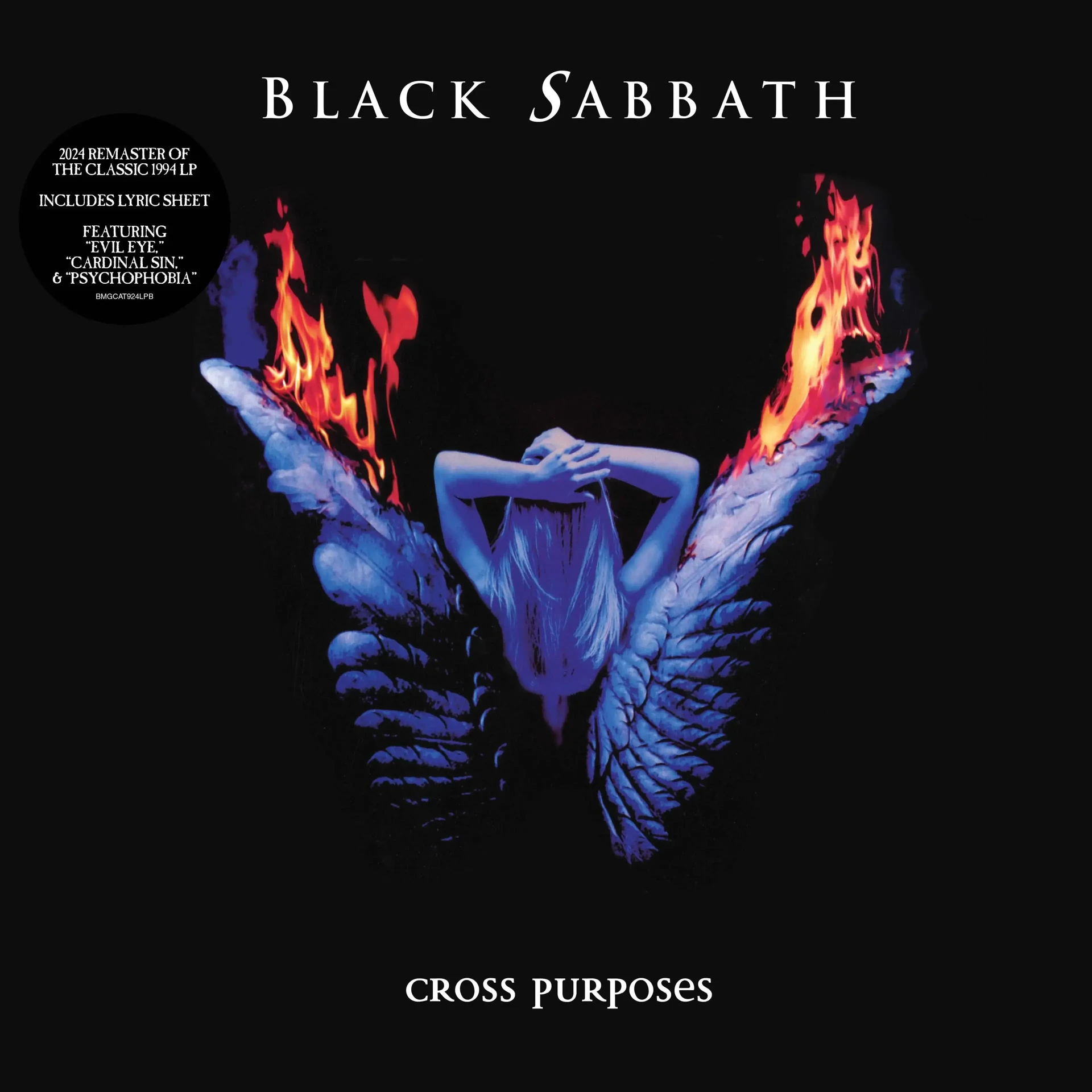 BLACK SABBATH · Cross Purposes (Remaster) | BLACK LP (Heavy Metal/Hard Rock/Classic Rock Vinyl) · Picture 1