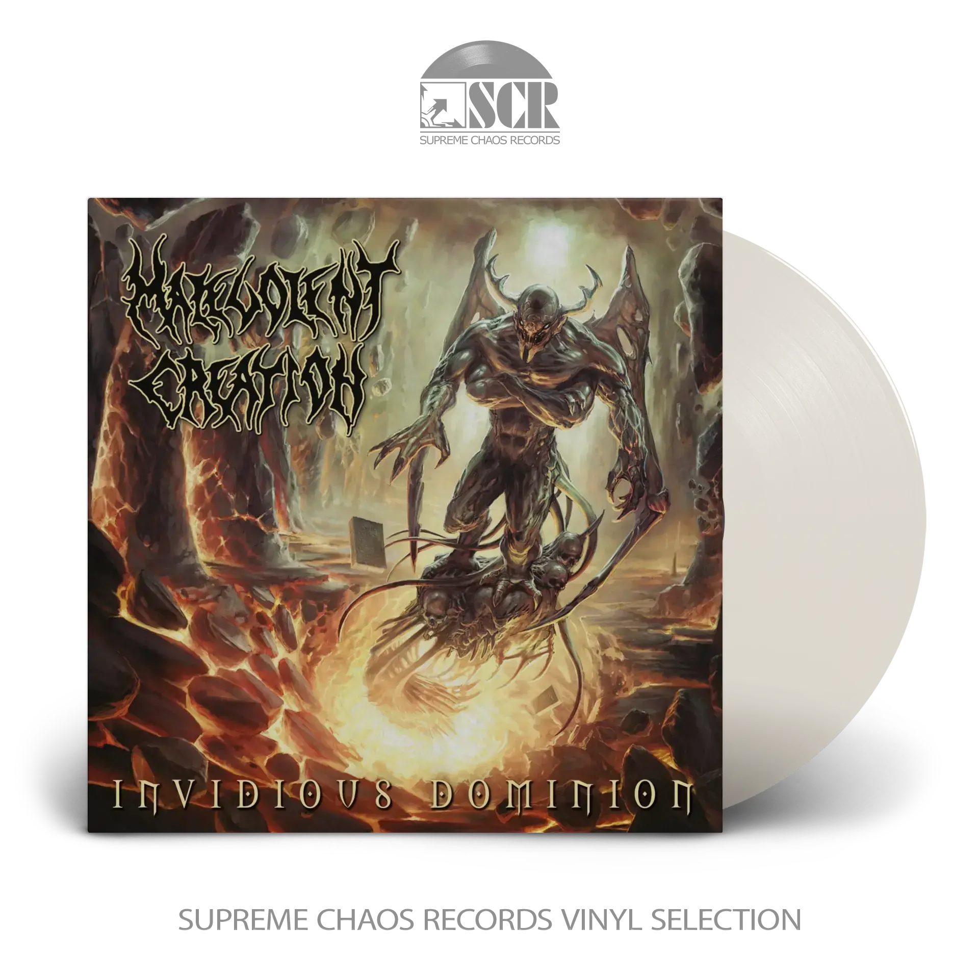 MALEVOLENT CREATION · Invidious Dominion | CLEAR LP (Death Metal Vinyl)
